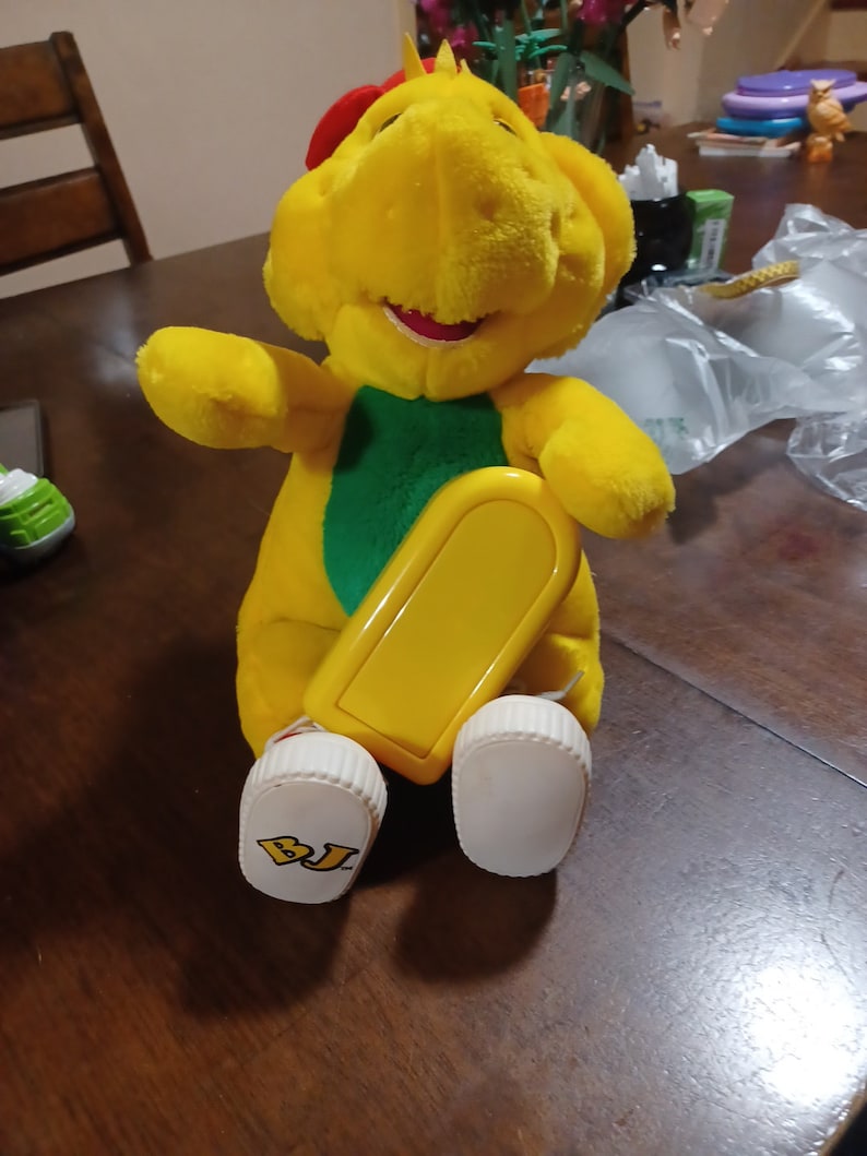 BJ Barney & Friends dinosauro di peluche 11 BJ Barney & Friends dinosauro di peluche 11