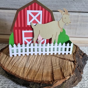 Cartão de aniversário de cabra / Cabra / Cartão de aniversário feito à mão / Cartão de aniversário