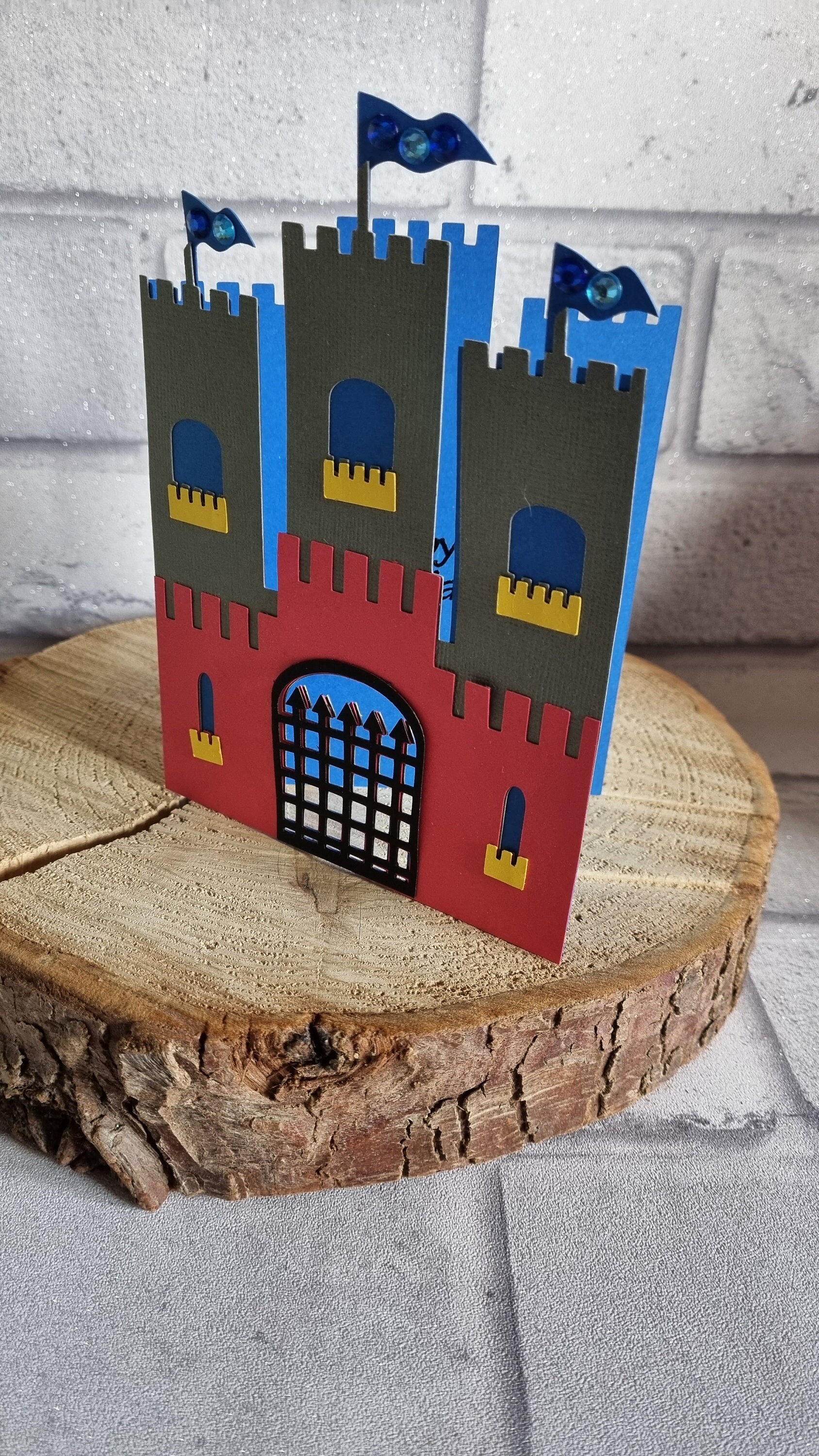 Castle Birthday Card / Happy Birthday CASTLE Card / Handmade / - Etsy UK