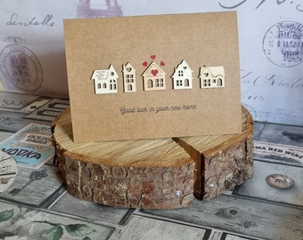 New Home Card / Good luck in your NEW HOME / Handmade / New Home