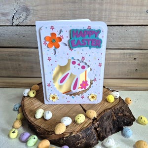 Carte Joyeuses Pâques / Carte de Pâques / FAIT MAIN / Joyeuses Pâques