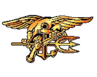 U.S. NAVY SEAL TEAM TRIDENT USA FLAG BADGE AIRSOFT TACTICAL HOOK PATCH #2