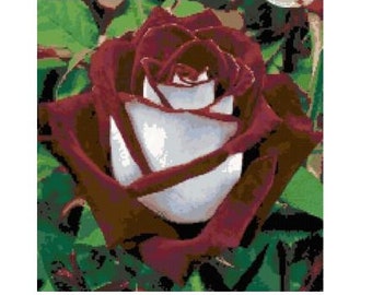 Osiria Rose Cross Stitch Chart