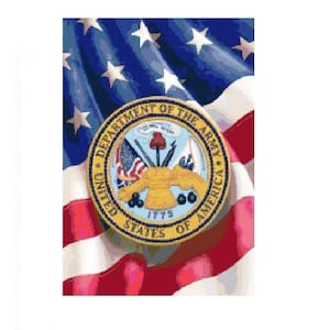 U.S. Army Logo Cross Stitch Chart