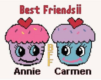 Best Friends Cross Stitch Chart