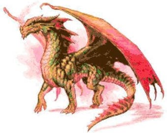 Dragon Cross Stitch Chart