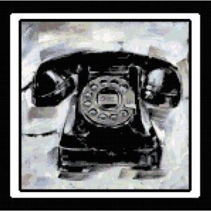 Telephone Heritage Cross Stitch Chart