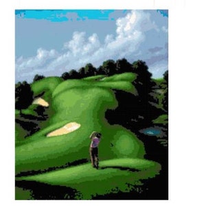 Fantasy Golf Cross Stitch Chart