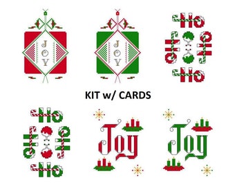 Christmas Greeting Cards - Complete KIT w/ Cards