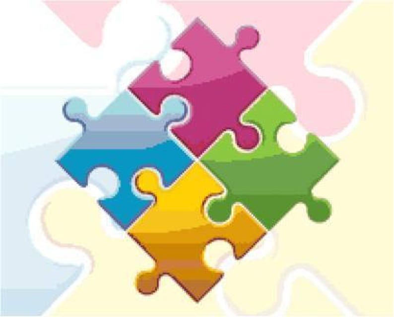 Jigsaw Lover Cross Stitch Chart