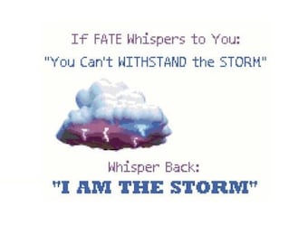 Fate Whispers Cross Stitch Chart