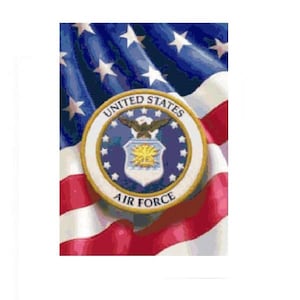 U.S. Air Force Logo Cross Stitch Chart