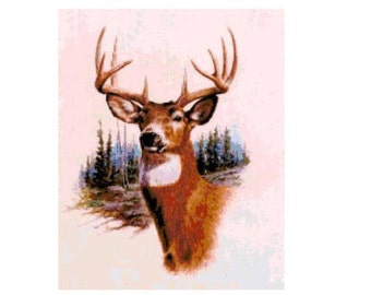 Deer Cross Stitch Chart