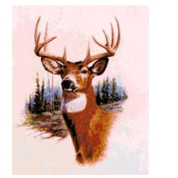 Deer Cross Stitch Chart