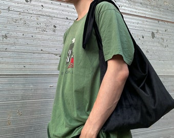 BOSAKA Core Tote Shopper Bag - Black Velvet