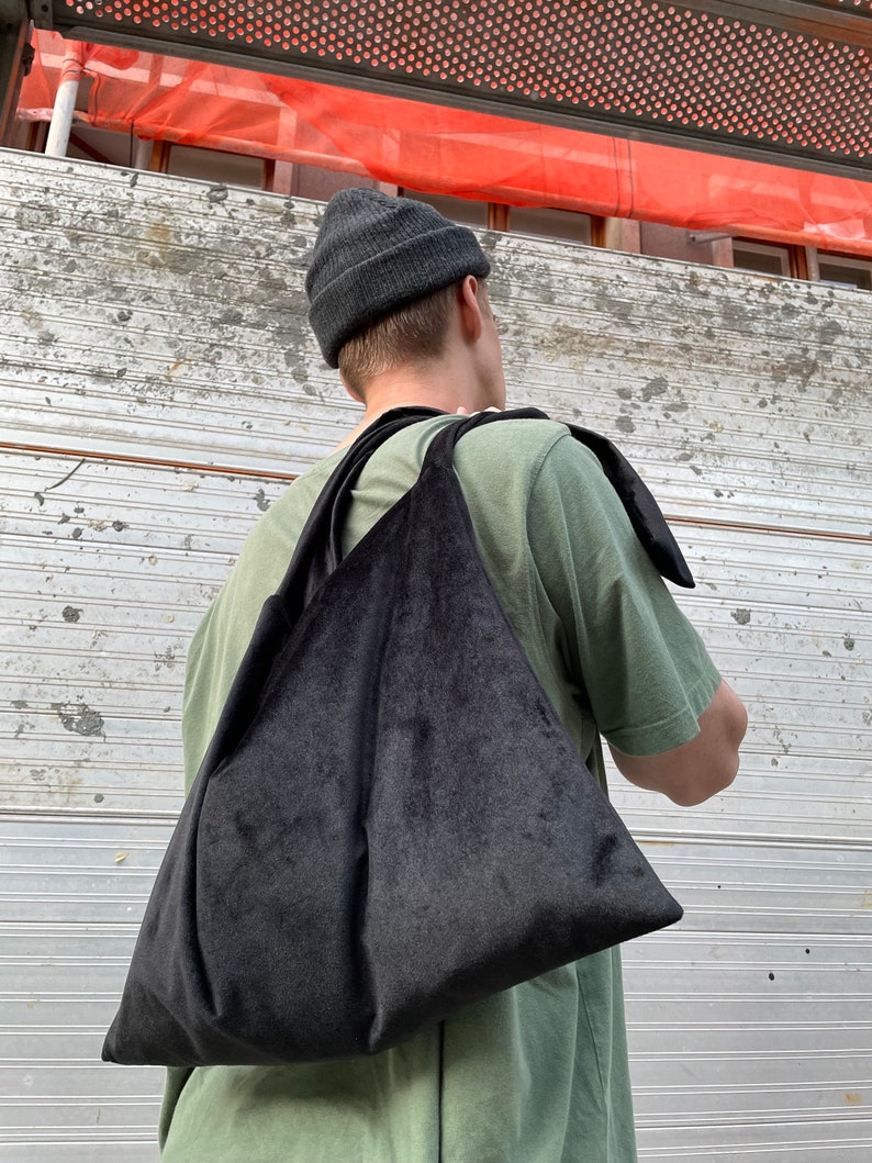 BOSAKA Core Tote Shopper Bag Black Velvet image 5