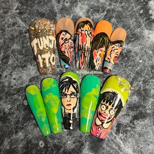 Dissolving Classroom Inspired nails