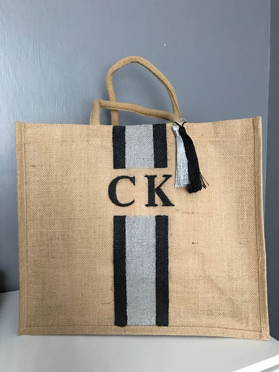 Personalised Beach//Shopping Bag
