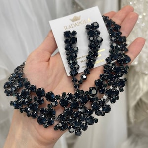Black formal necklace shop