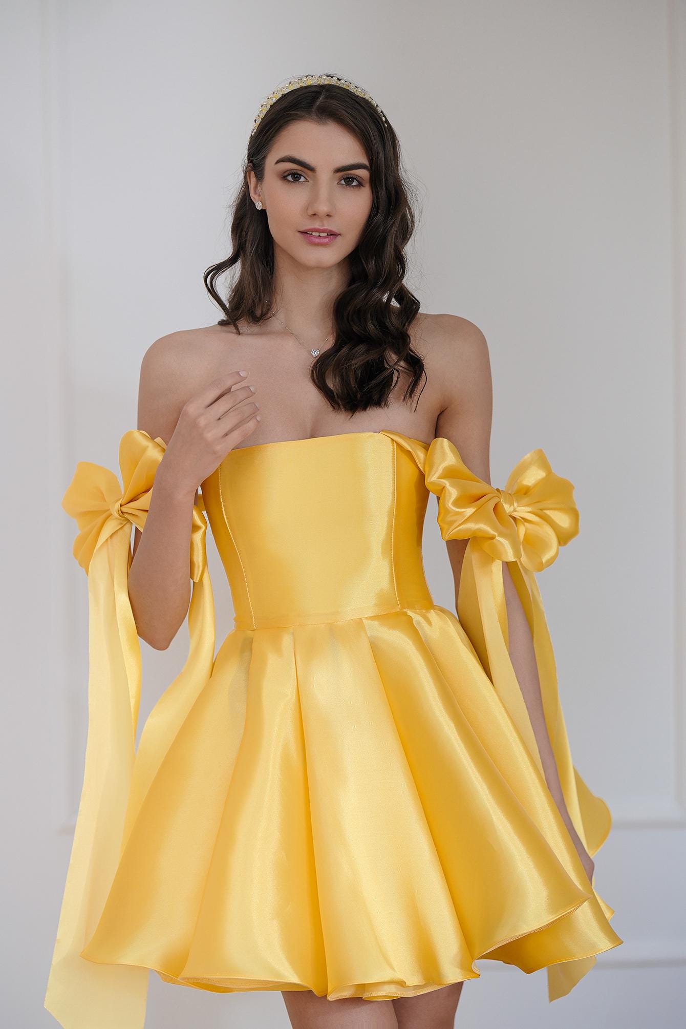 sachin and babi light blue dress 2026 Homecoming Dresses, Long & Short Gowns main image 0