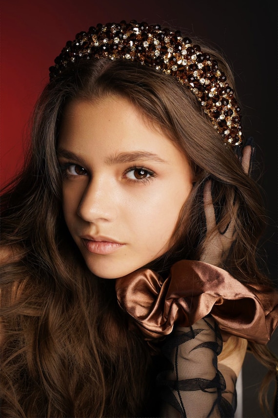 bejeweled headpiece