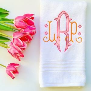 Monogrammed Hand Towel