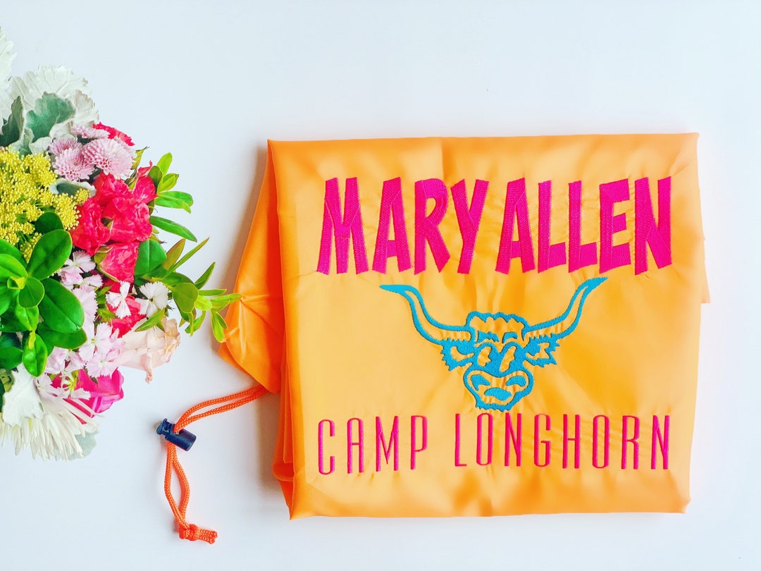 Monogrammed Laundry Bag Graduation Gift Summer Camp