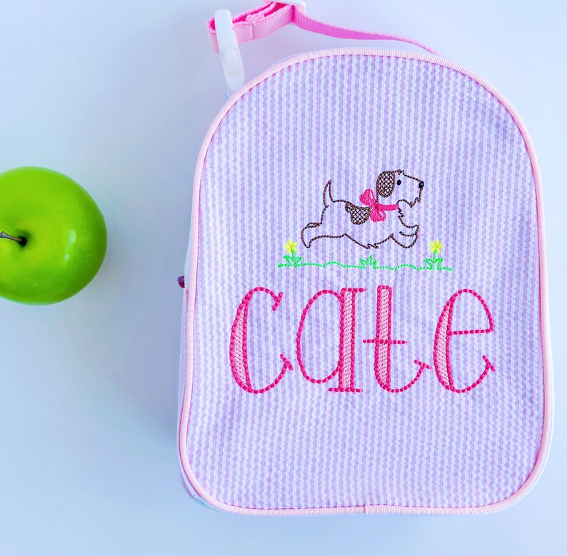 ShopMollyEllen Seersucker Lunchbox
