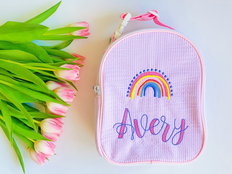 ShopMollyEllen Seersucker Lunchbox - Thumbnail 3