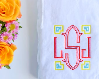 Monogrammed Terry Velour Spa Wrap: Personalized Shower Gift