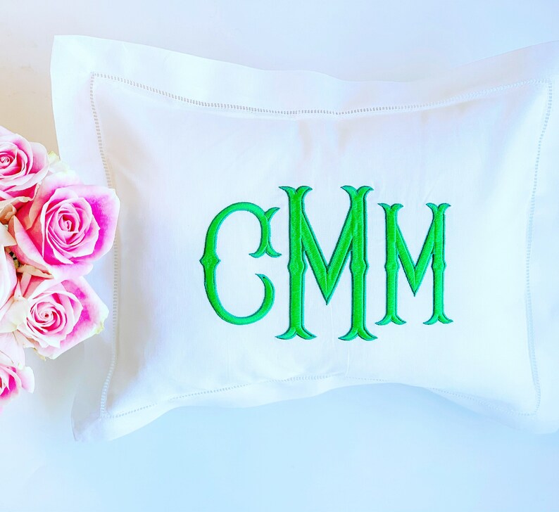 Monogrammed Baby Pillow Boudoir Baby Pillow Personalized Etsy