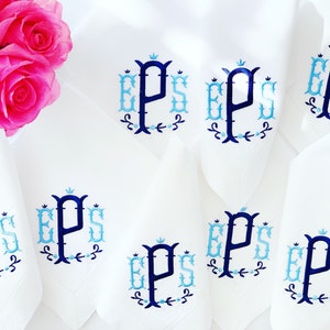 Monogrammed Dinner Napkins, Embroidered Linen Napkins, Personalized Cloth Napkins, Embroidered Napkins, Custom Napkins, Personalized Gift