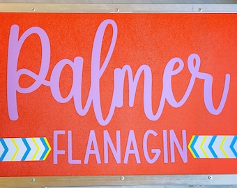 Camperkoffer Vinyl-Aufkleber – Camperkoffer-Aufkleber – Personalisierter Camperkoffer – Camperkoffer-Monogramm – Camperkoffer-Name – Camperkoffer-Aufkleber