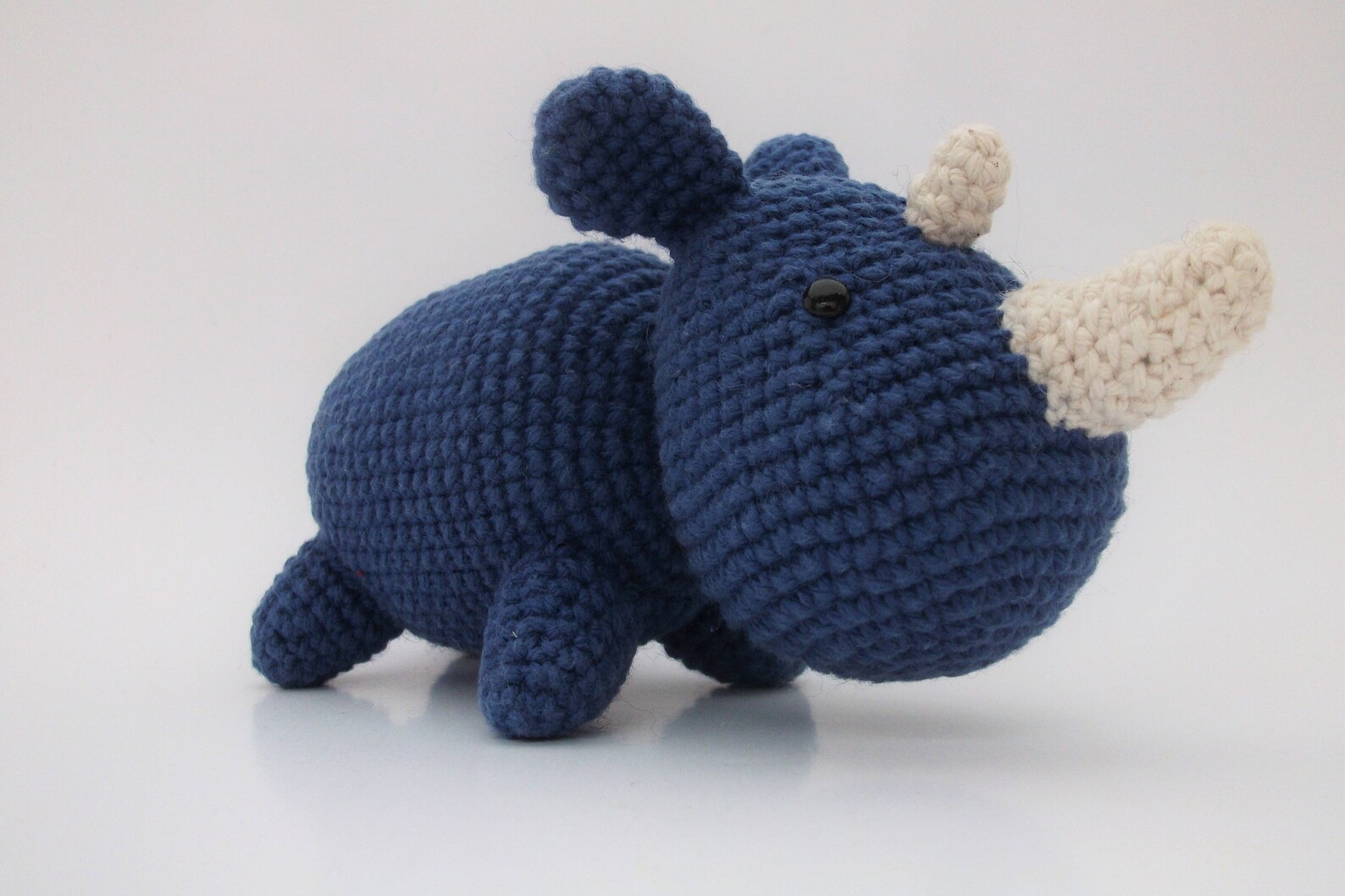 Cute Rhino Crochet Pattern Amigurumi Patrón De Rinoceronte Etsy Singapore