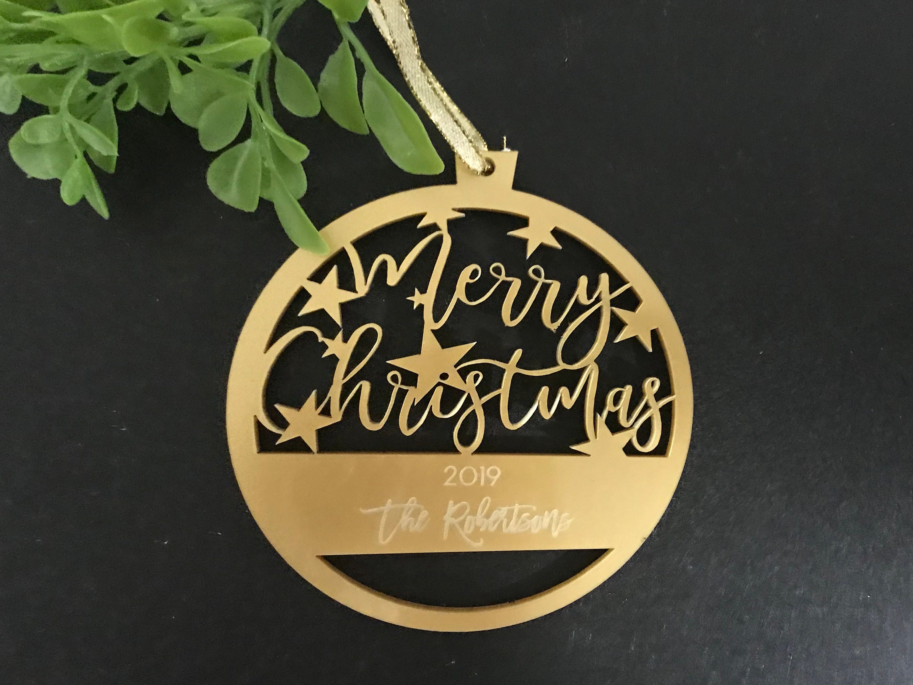 Laser Cut Acrylic Ornament Christmas Tree Ornament Custom - Etsy UK