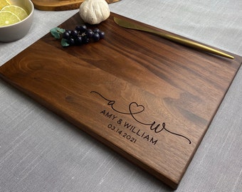 Personalized Cutting Board, Engraved Cutting Board, Christmas Gift, Wedding Gift, Anniversary Gift, Bridal Shower Gift