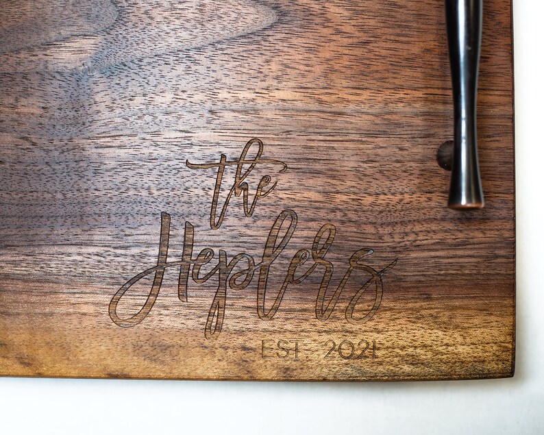 Personalized Cheese Board Laser Engraved Charcuterie Board Etsy