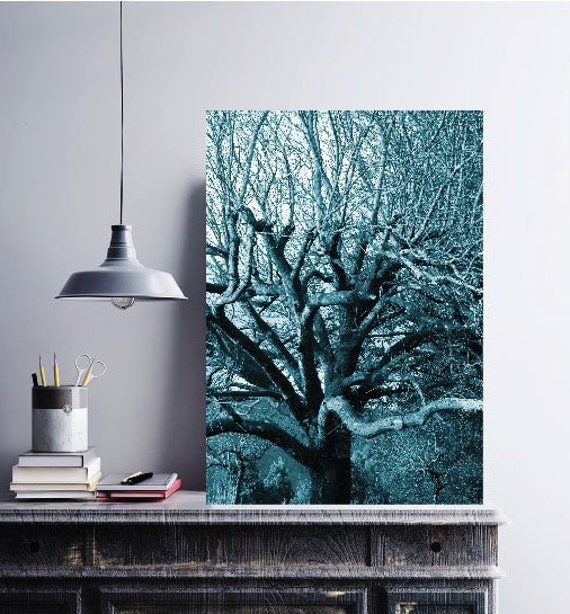 Tree Decor Tree Wall Art Print Large Printable Poster | Etsy
