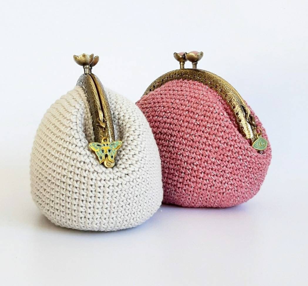 Bone Color Clutch Etsy