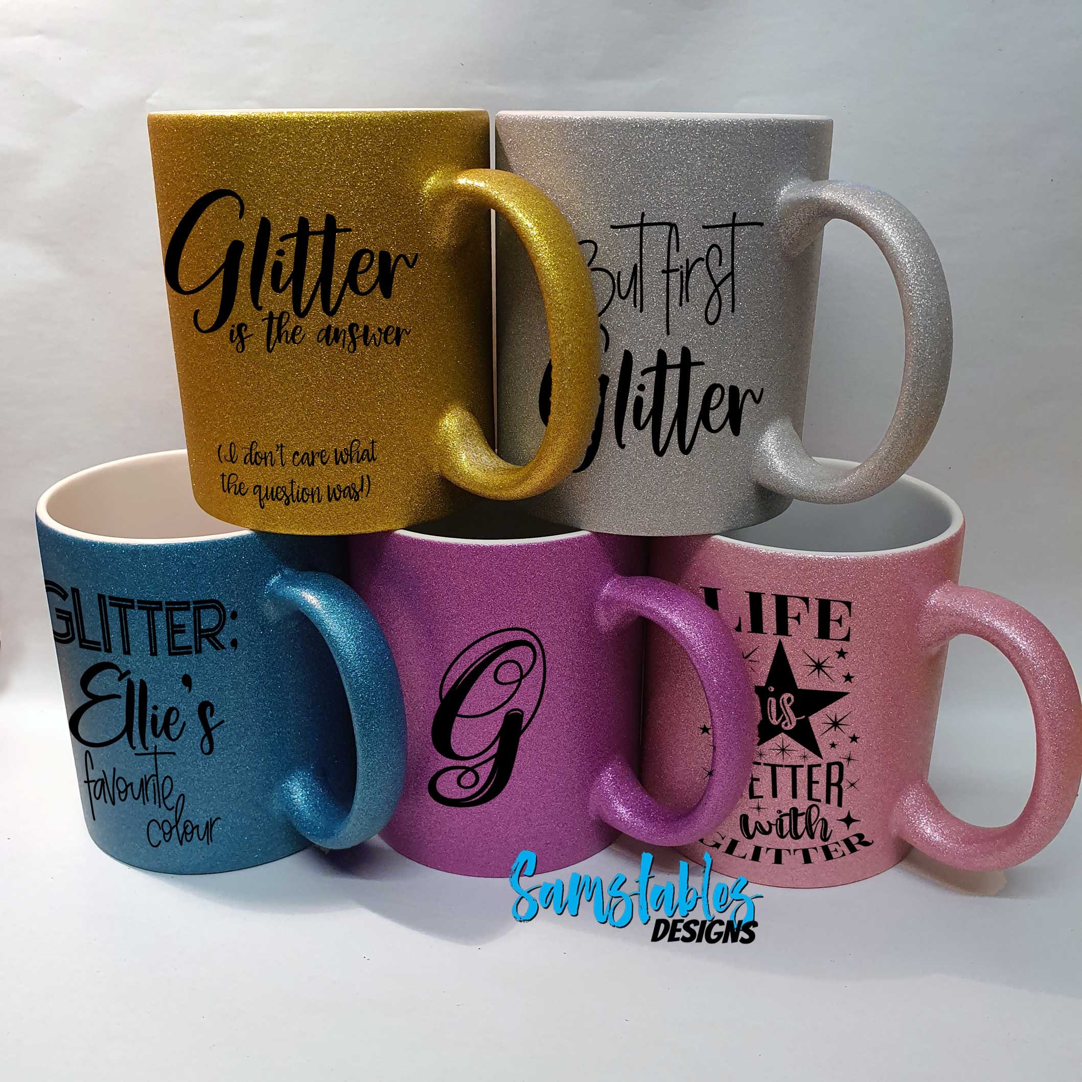 Add Some Sparkle to Your Morning Routine with Our Custom Ceramic Glitter Mugs - The materials used in making the custom ceramic glitter mugs