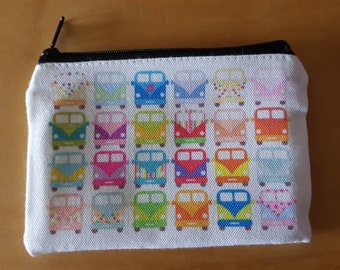 Campervan pouch bags, pencil case, purse