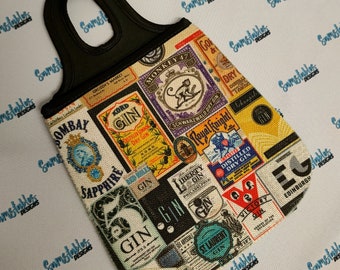 Gin theme car bin waterproof neoprene lining