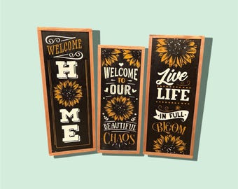 Sunflower signs