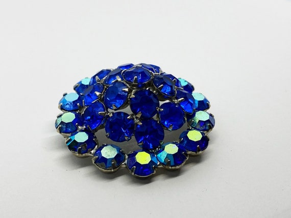 Vintage/Antique Round Dome Brooch, Juliana (?), B… - image 2