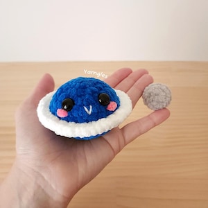 Tiny Planet, Free No Sew Space Crochet Pattern, Cute Mini Crochet Amigurumi Toy, Adorable Handmade Gift
