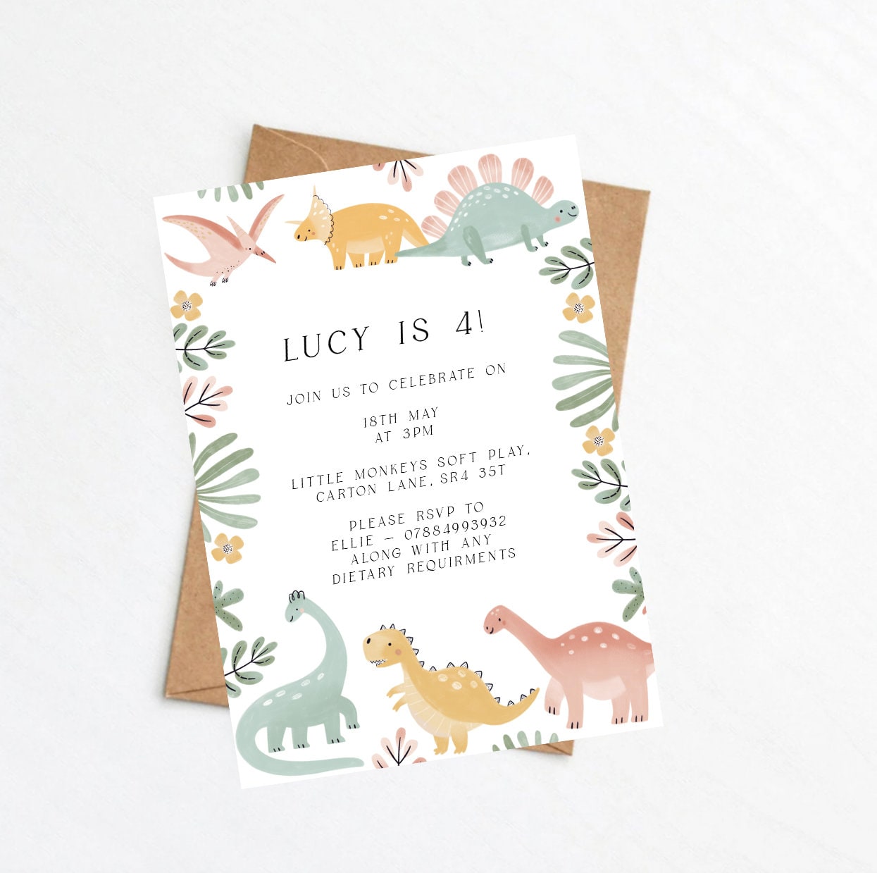 Birthday Invitations — Store 1 — Love Flora