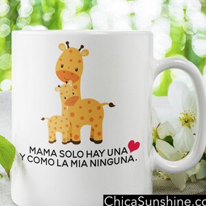 Spanish gift for mom on her birthday or Mother&#39;s day, Regalo para Mama