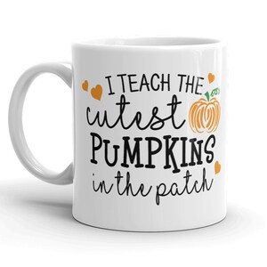 Gift for Teacher Halloween, Halloween Teacher gift, Teacher gifts, Pumpkin Spice gift, Coffee mug for Teacher, 1st grade teacher
