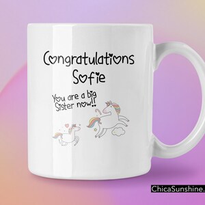 Big Sister Baby Shower Gift - Big Sister new Baby