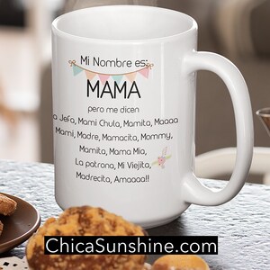 Spanish gift for mom on her birthday or Mother&#39;s day, Regalo para Mama